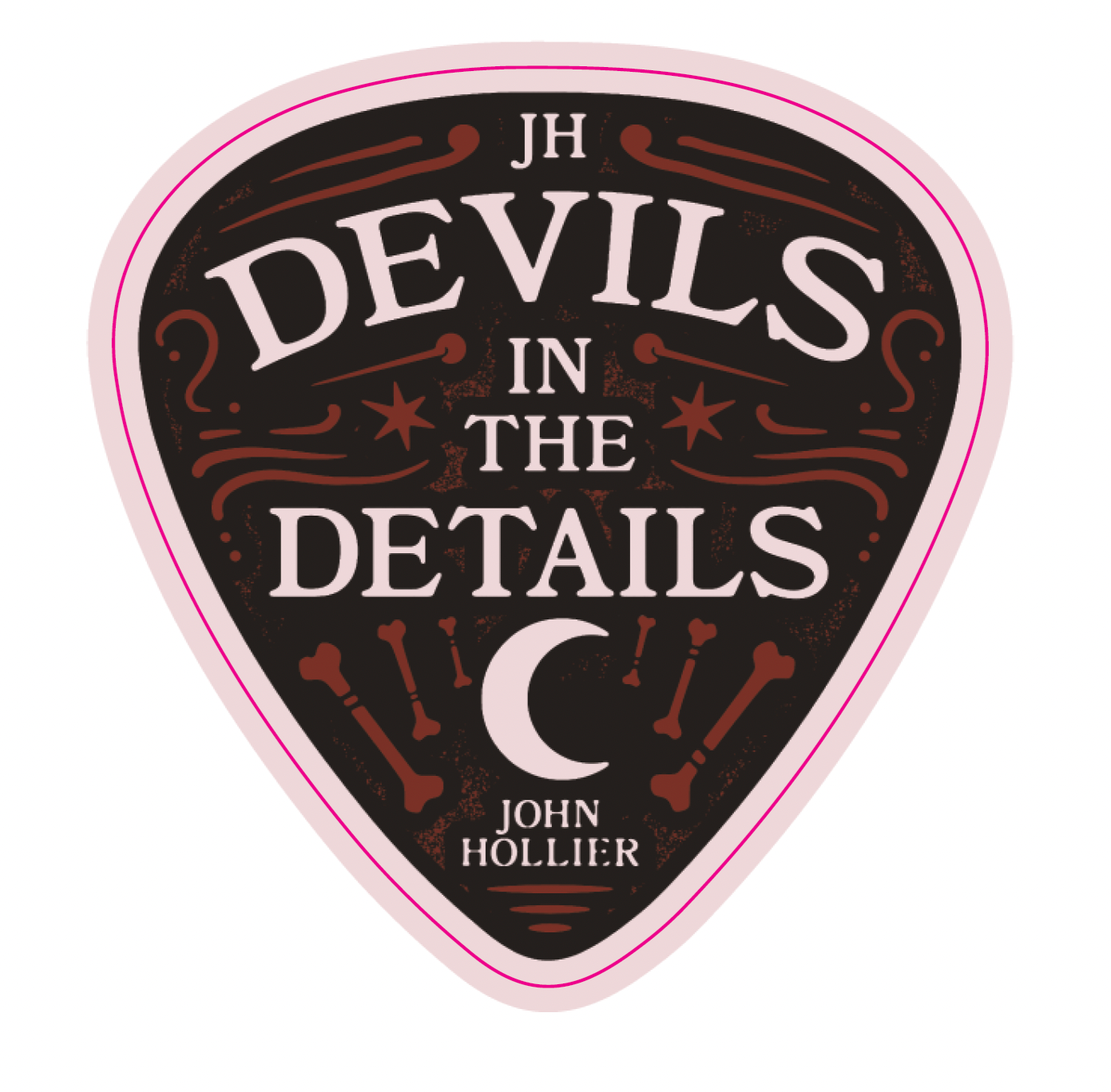 Devil's in the Details Sticker